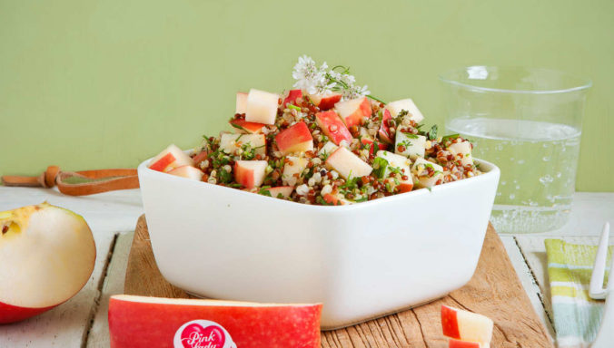 Taboulé de quinoa 2 couleurs à la coriandre fraîche